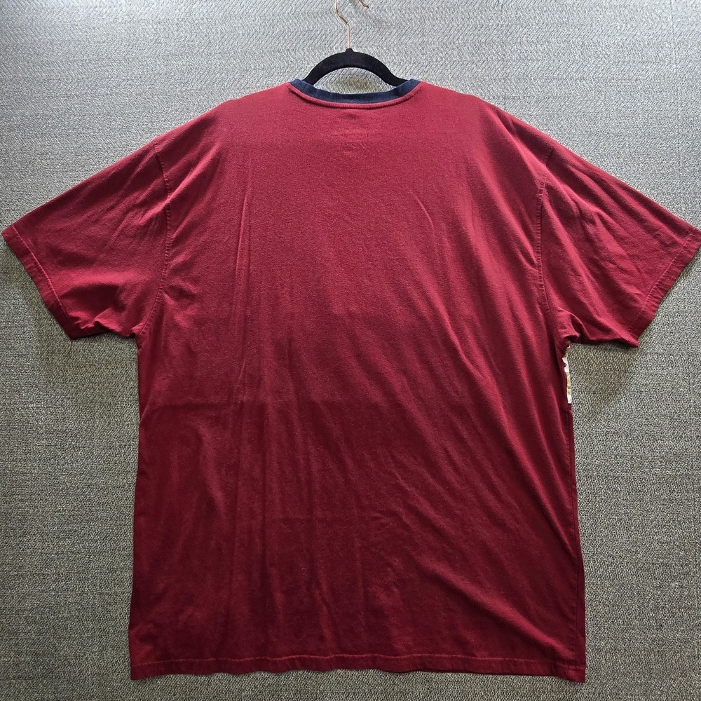 Ecko Unltd Shirt Mens 3XL Red 93 Eagle Aztec Graphic Embroidered Streetwear - Picture 6 of 10